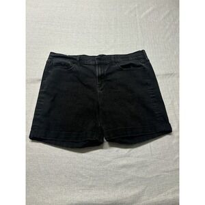 Old Navy‎ Black Denim Shorts Women's Size 14 Casual Everyday Summer